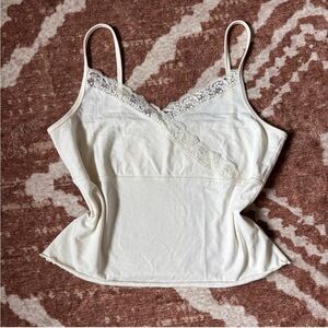 GAP Ivory Lace Camisole